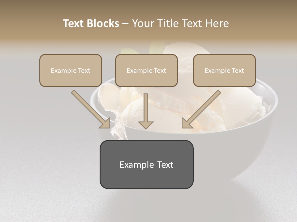 Creamy Bowl Fresh PowerPoint Template