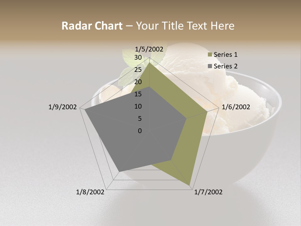 Creamy Bowl Fresh PowerPoint Template