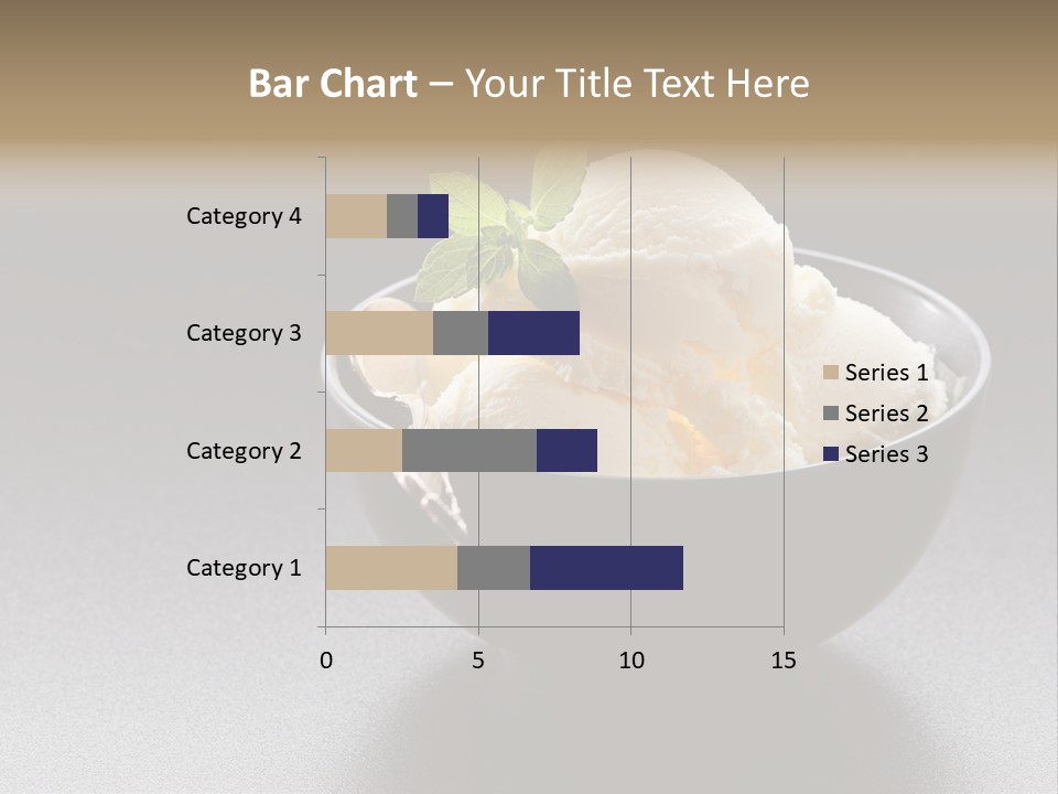 Creamy Bowl Fresh PowerPoint Template