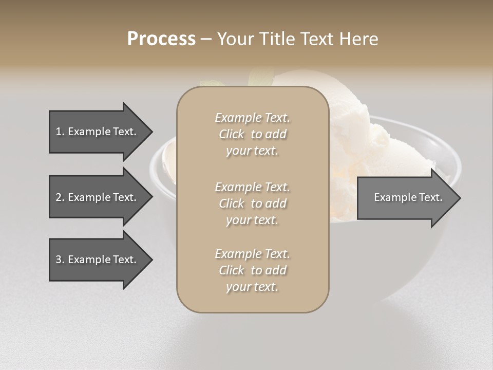 Creamy Bowl Fresh PowerPoint Template