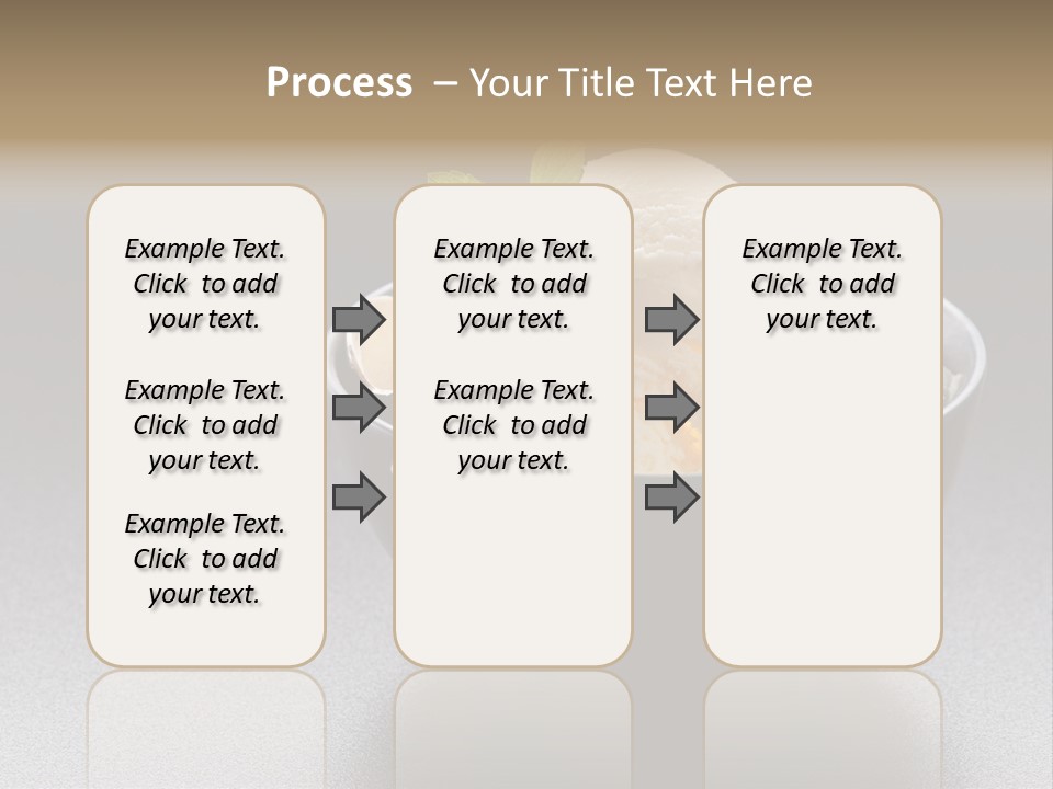 Creamy Bowl Fresh PowerPoint Template