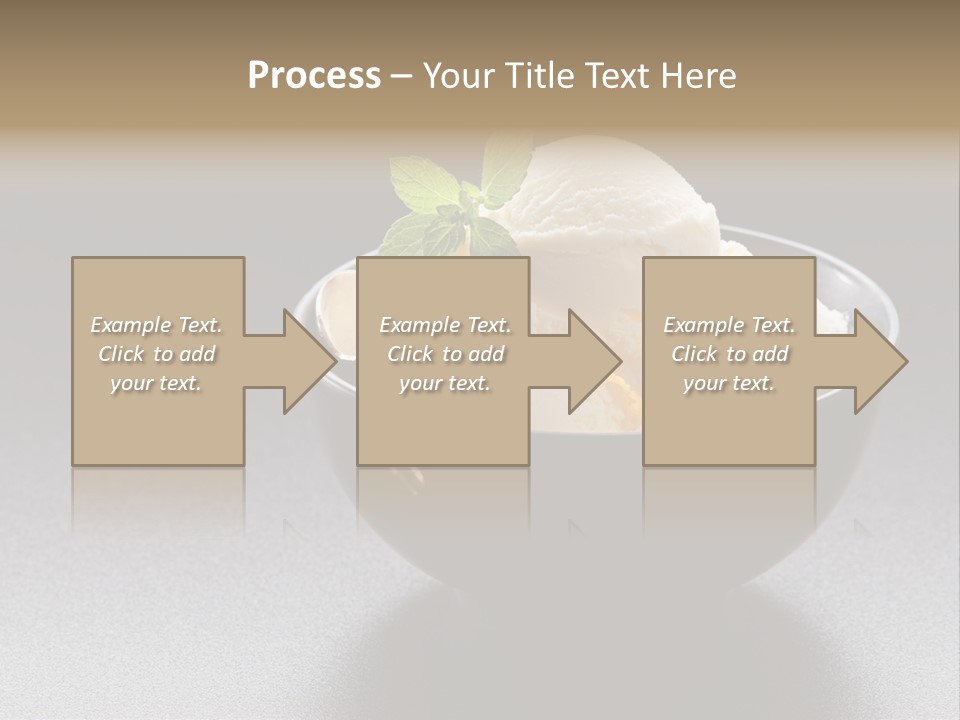 Creamy Bowl Fresh PowerPoint Template
