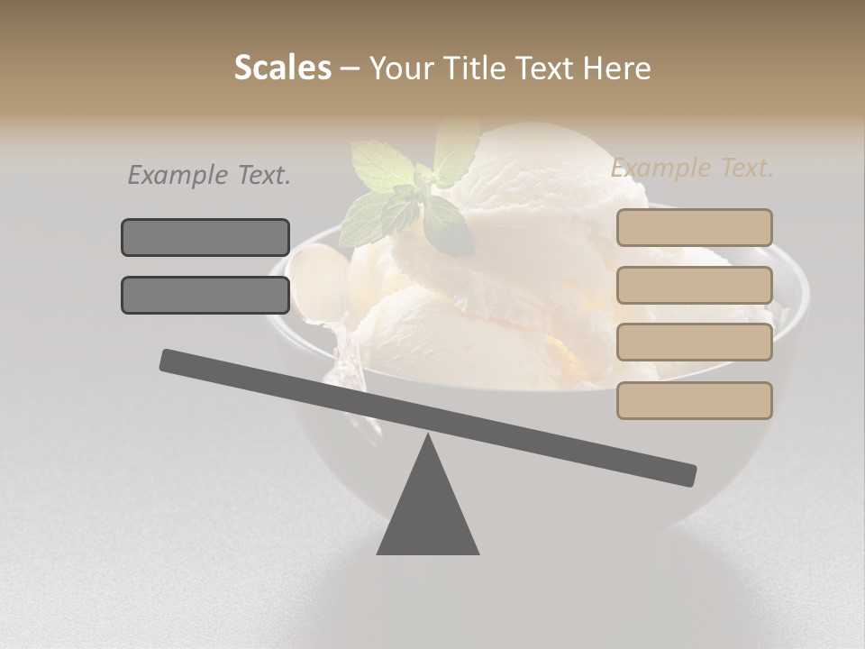 Creamy Bowl Fresh PowerPoint Template