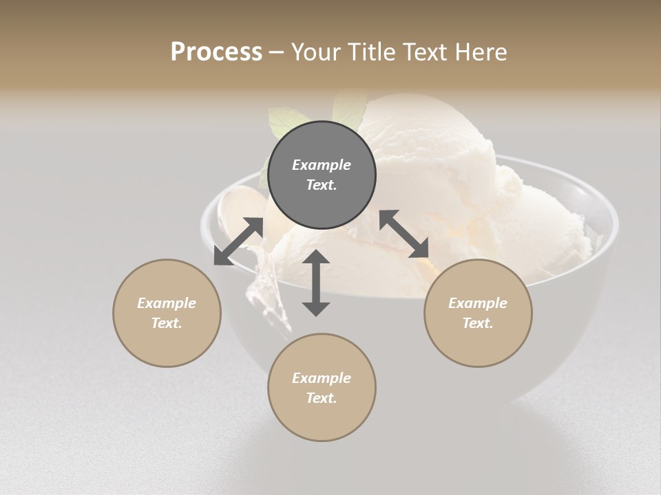 Creamy Bowl Fresh PowerPoint Template