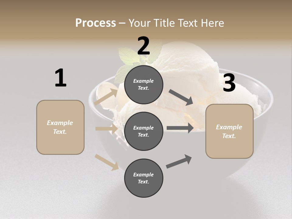 Creamy Bowl Fresh PowerPoint Template