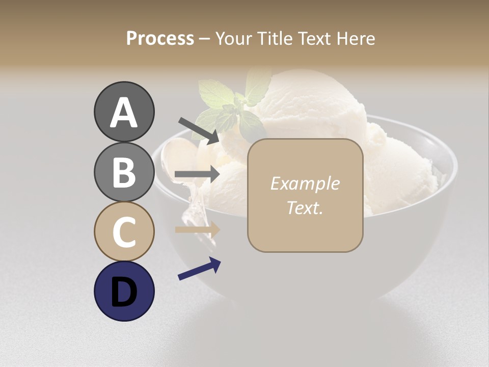 Creamy Bowl Fresh PowerPoint Template