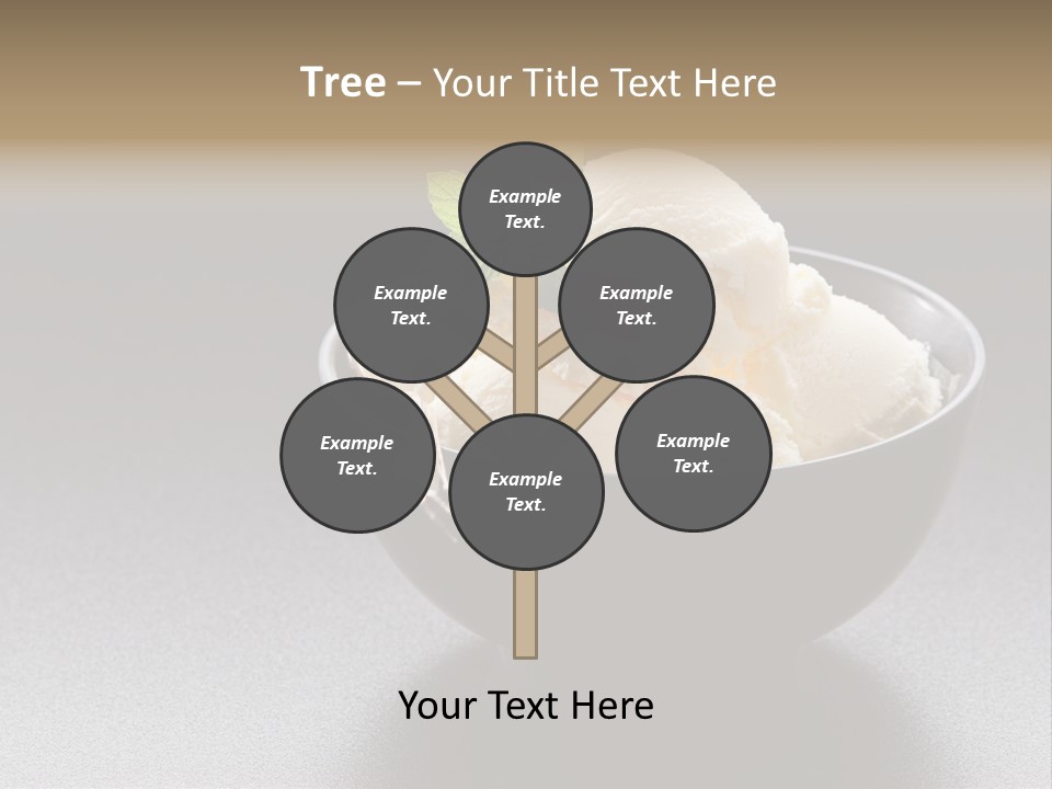 Creamy Bowl Fresh PowerPoint Template