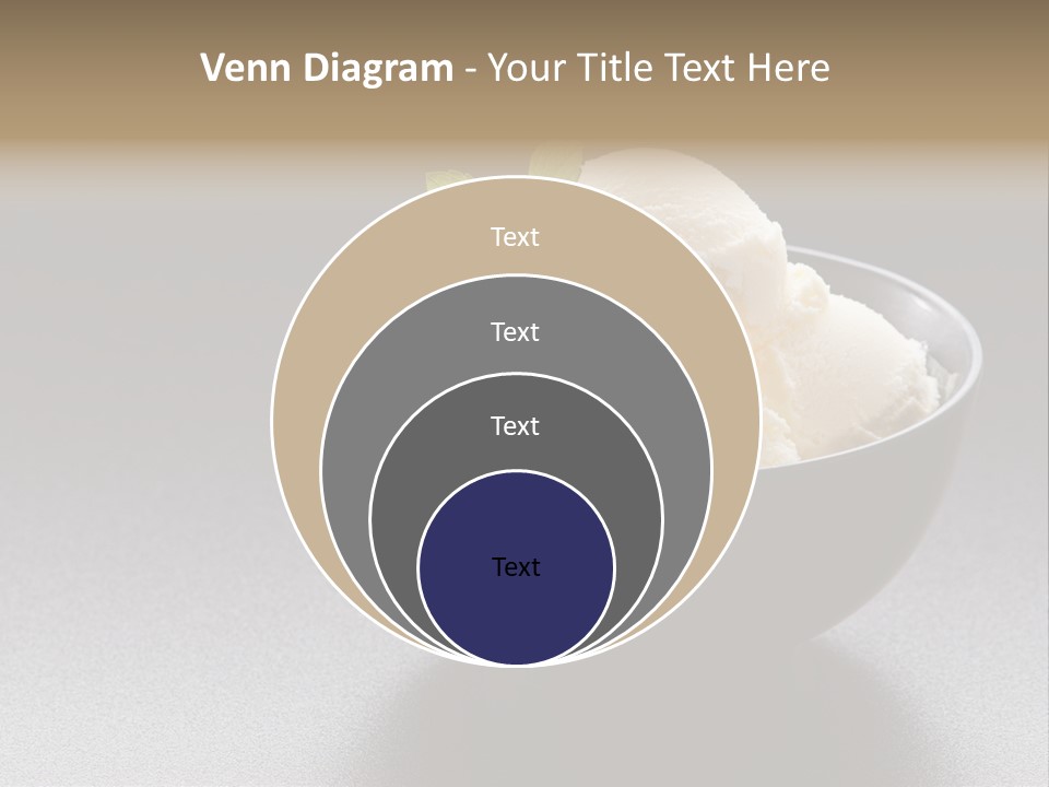 Creamy Bowl Fresh PowerPoint Template