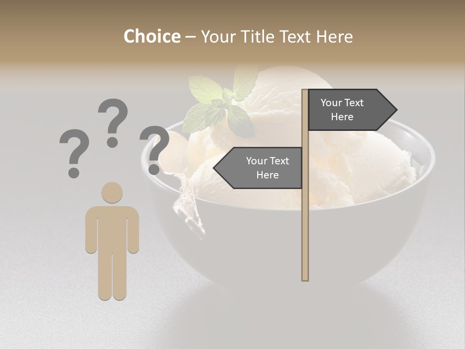 Creamy Bowl Fresh PowerPoint Template