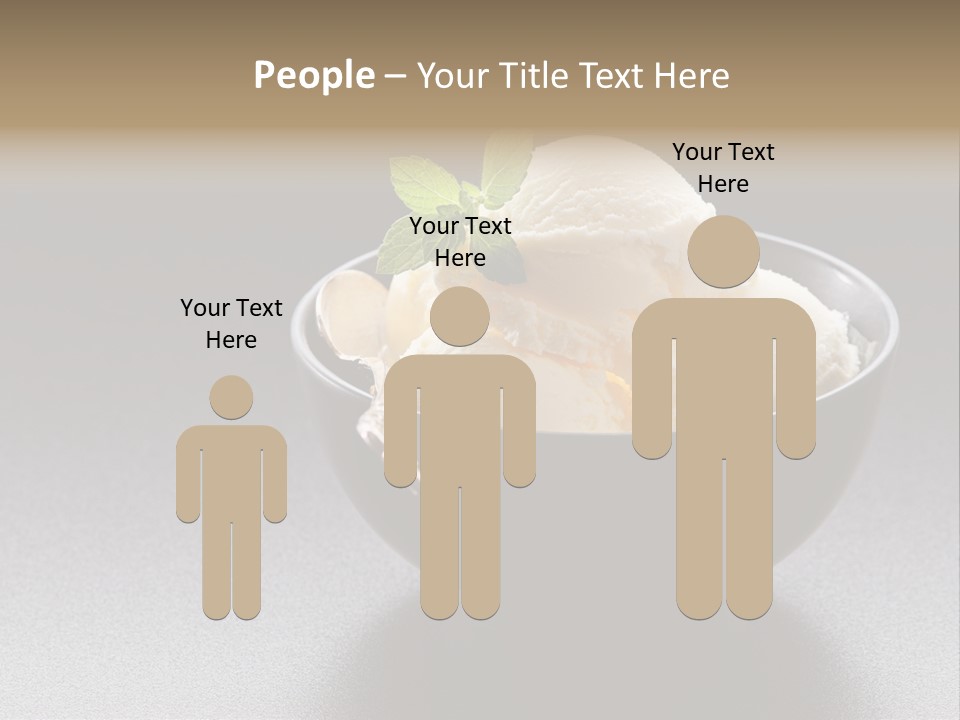 Creamy Bowl Fresh PowerPoint Template
