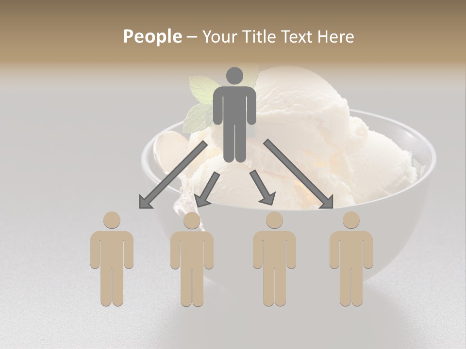 Creamy Bowl Fresh PowerPoint Template