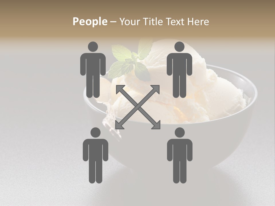 Creamy Bowl Fresh PowerPoint Template