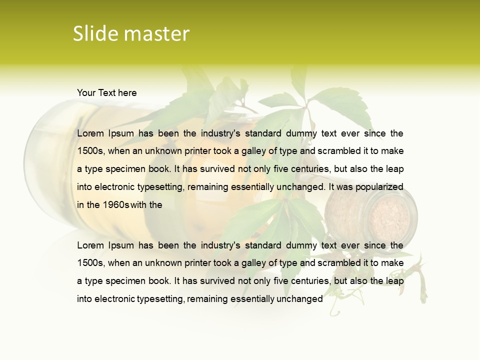 Housewife Chore Young PowerPoint Template