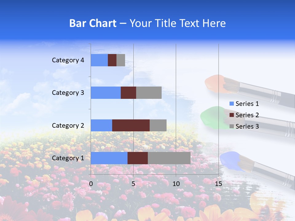 Cloud Landscape Hand PowerPoint Template