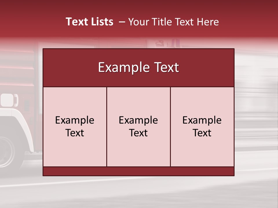 Outside Fire Danger PowerPoint Template