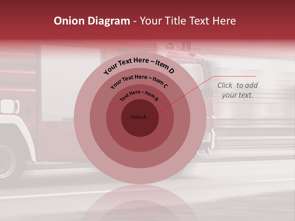 Outside Fire Danger PowerPoint Template