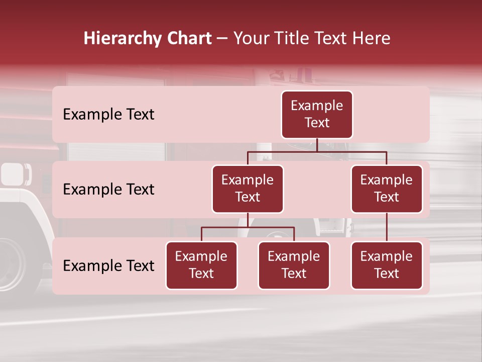 Outside Fire Danger PowerPoint Template