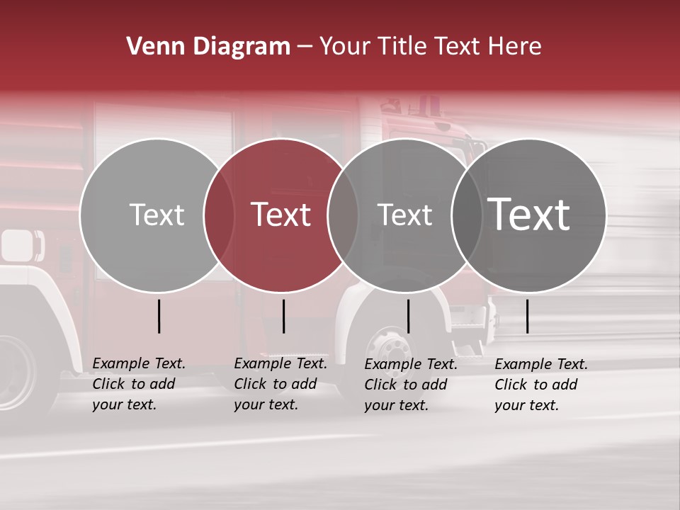 Outside Fire Danger PowerPoint Template