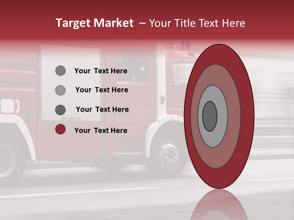 Outside Fire Danger PowerPoint Template