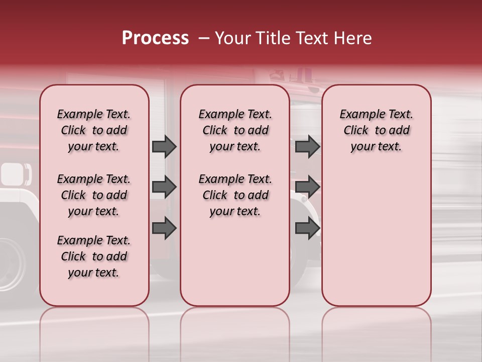 Outside Fire Danger PowerPoint Template
