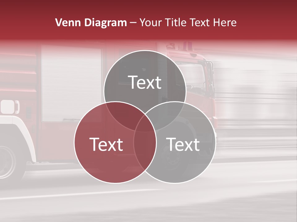 Outside Fire Danger PowerPoint Template