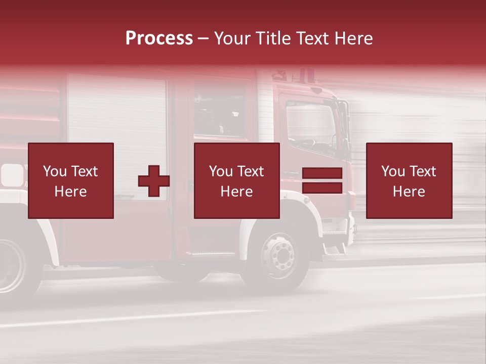 Outside Fire Danger PowerPoint Template