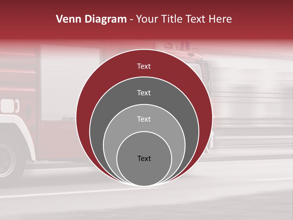 Outside Fire Danger PowerPoint Template