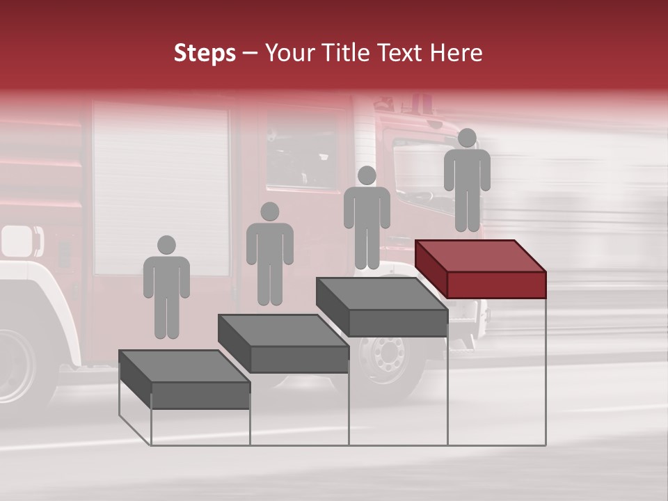 Outside Fire Danger PowerPoint Template