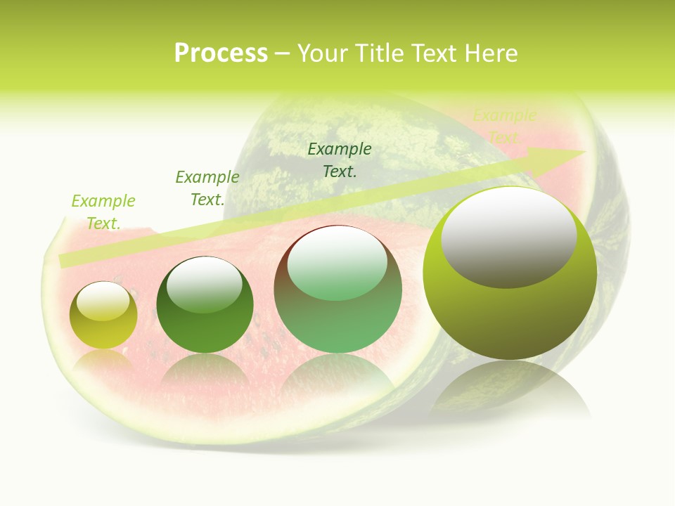 Striped Ripe Food PowerPoint Template