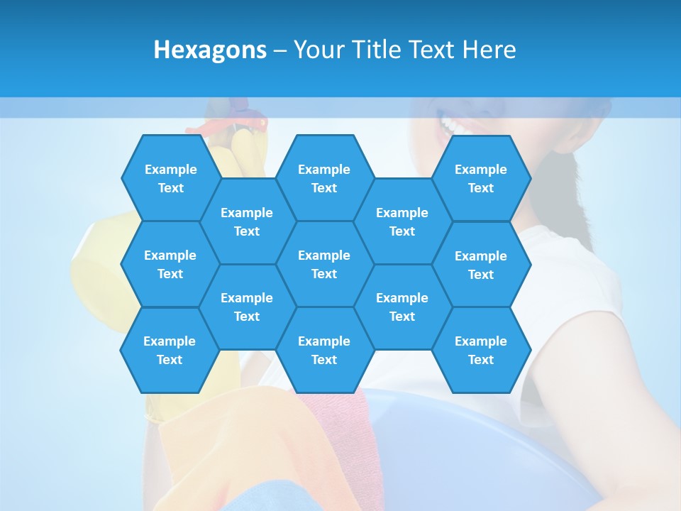 Housewife Chore Young PowerPoint Template