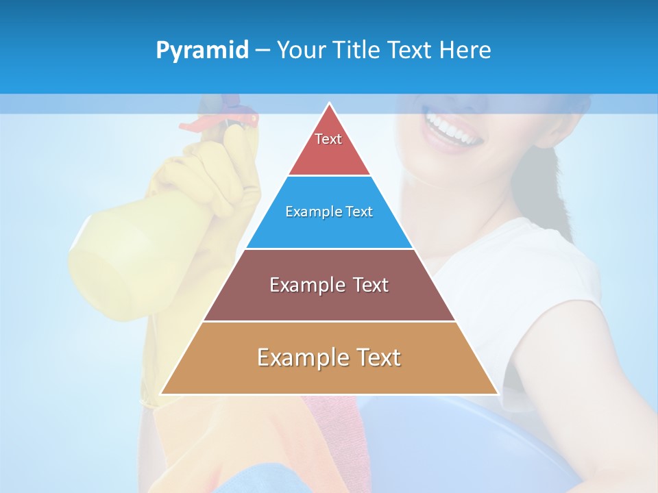 Housewife Chore Young PowerPoint Template