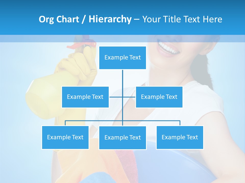 Housewife Chore Young PowerPoint Template