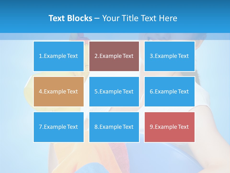 Housewife Chore Young PowerPoint Template