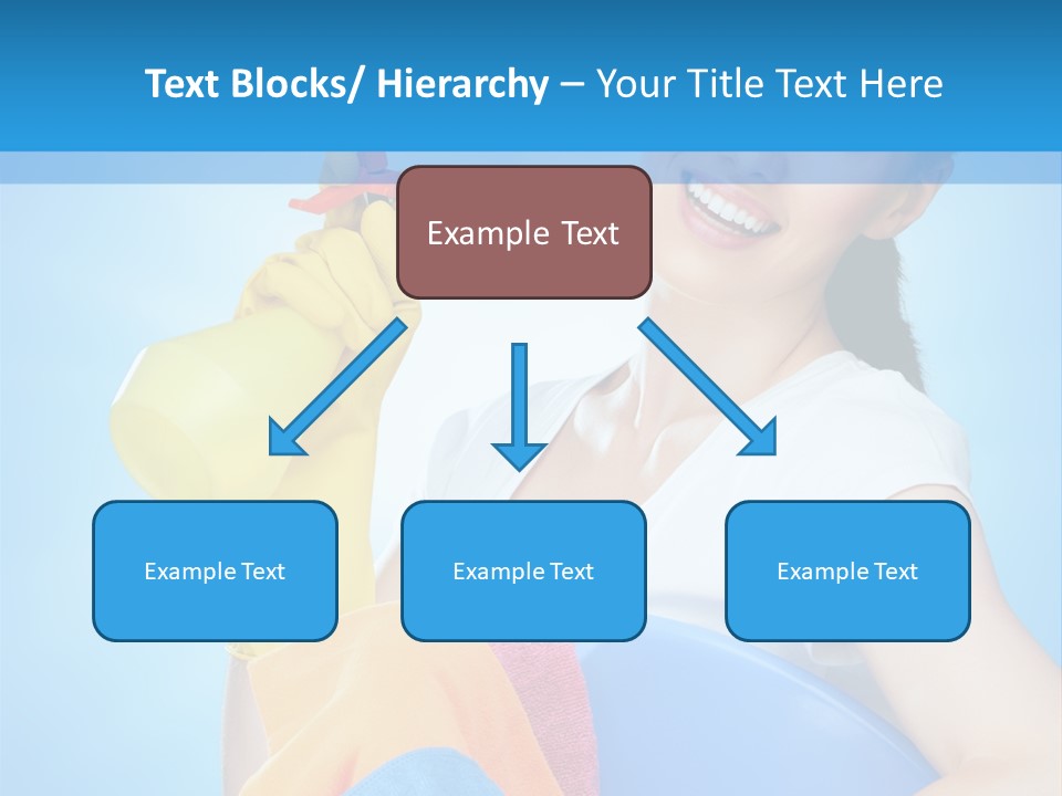 Housewife Chore Young PowerPoint Template