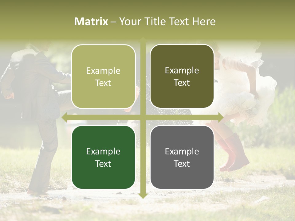 Spa Trauung Kleid PowerPoint Template