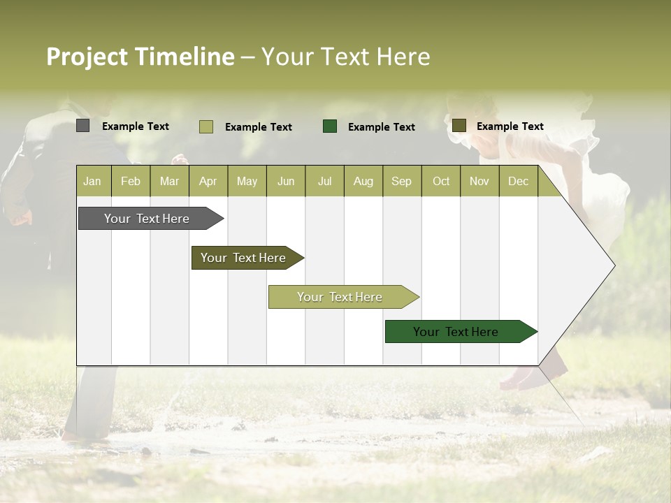 Spa Trauung Kleid PowerPoint Template