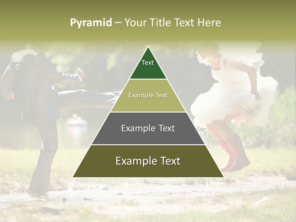 Spa Trauung Kleid PowerPoint Template