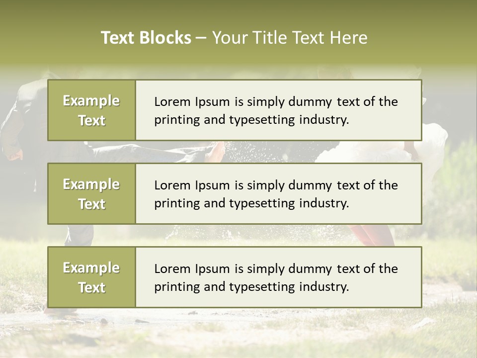 Spa Trauung Kleid PowerPoint Template