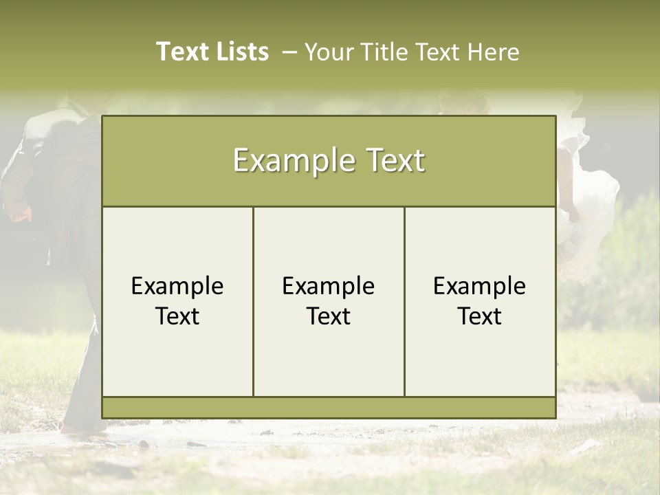 Spa Trauung Kleid PowerPoint Template