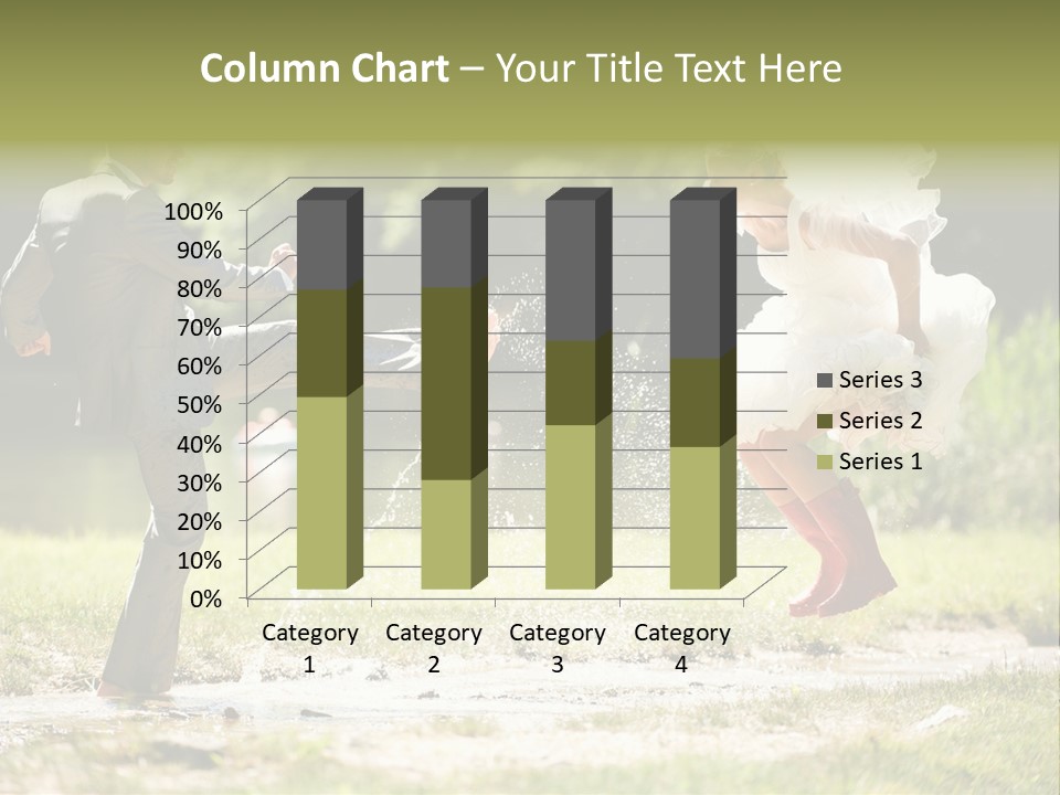 Spa Trauung Kleid PowerPoint Template