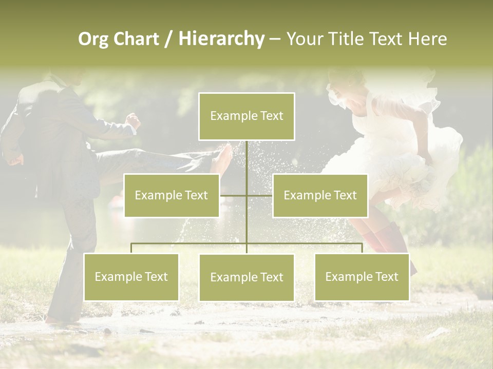 Spa Trauung Kleid PowerPoint Template