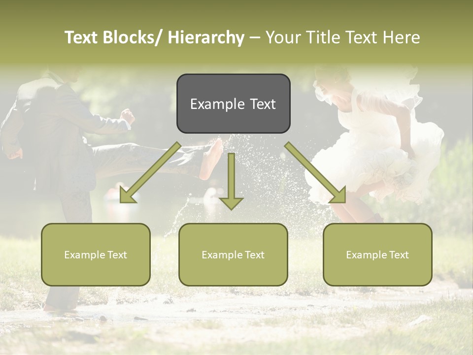 Spa Trauung Kleid PowerPoint Template