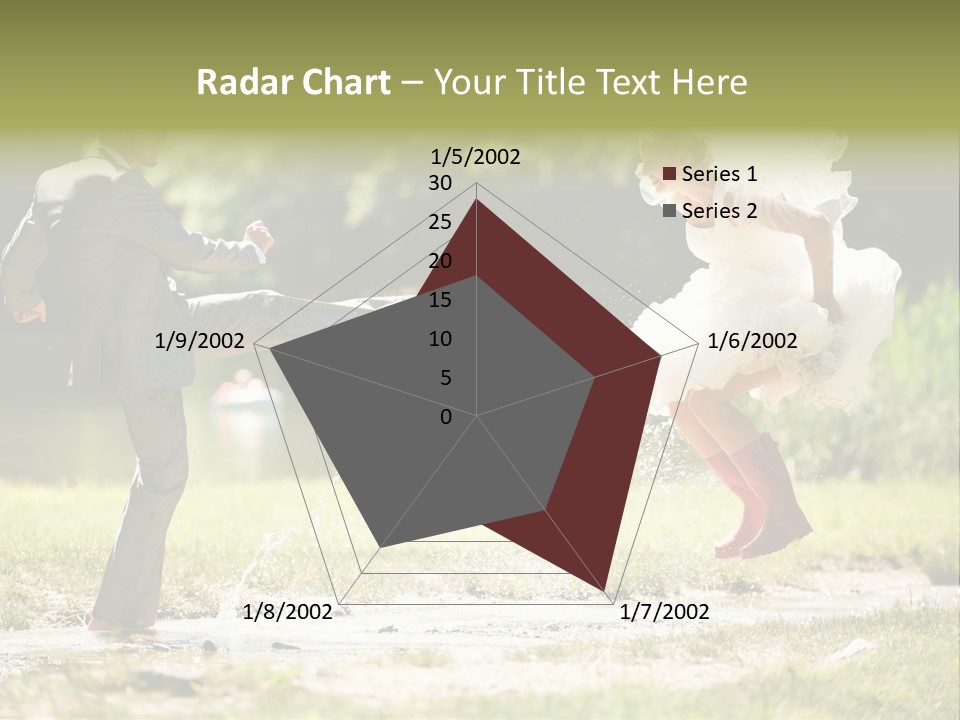 Spa Trauung Kleid PowerPoint Template