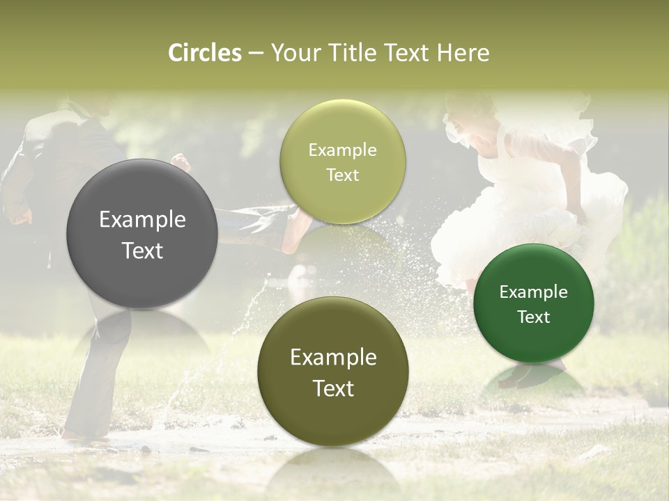 Spa Trauung Kleid PowerPoint Template