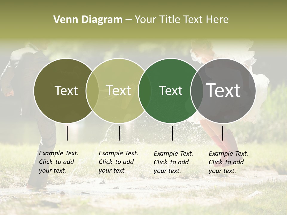 Spa Trauung Kleid PowerPoint Template