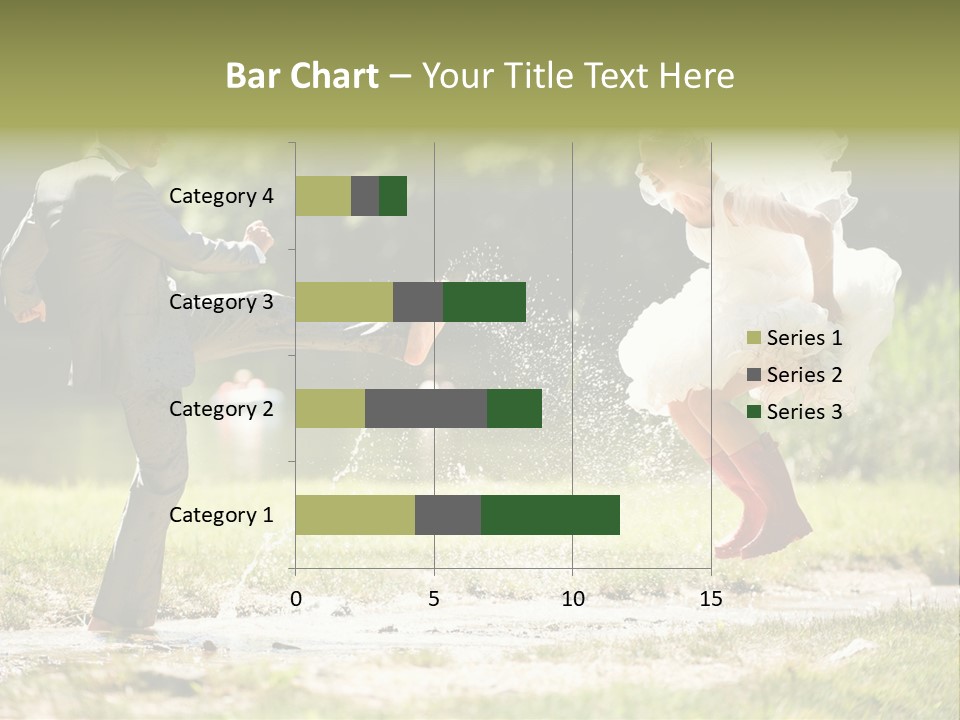 Spa Trauung Kleid PowerPoint Template