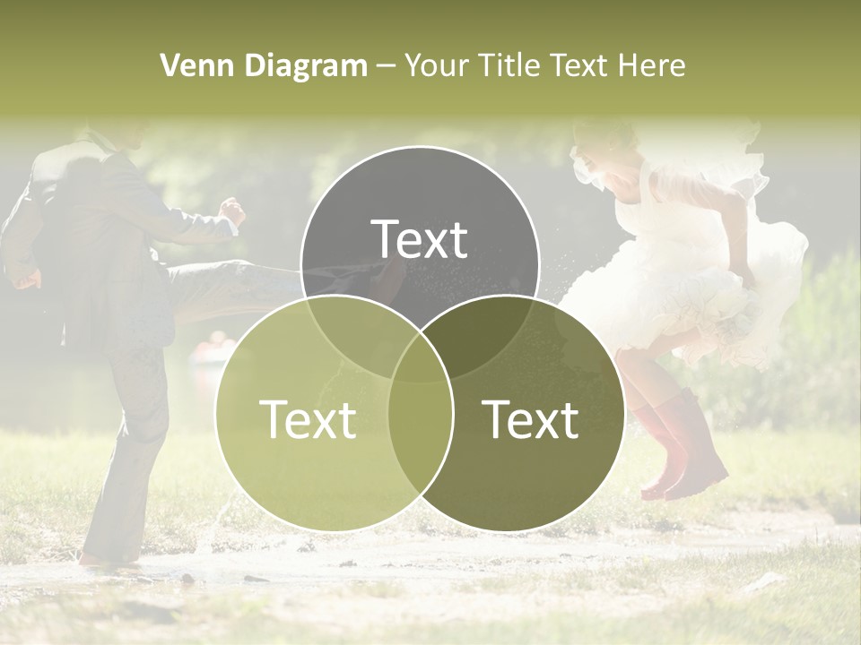 Spa Trauung Kleid PowerPoint Template