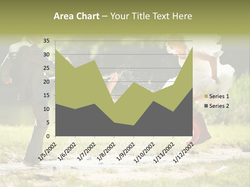 Spa Trauung Kleid PowerPoint Template