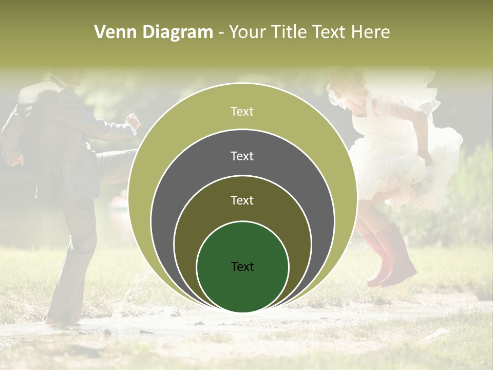 Spa Trauung Kleid PowerPoint Template