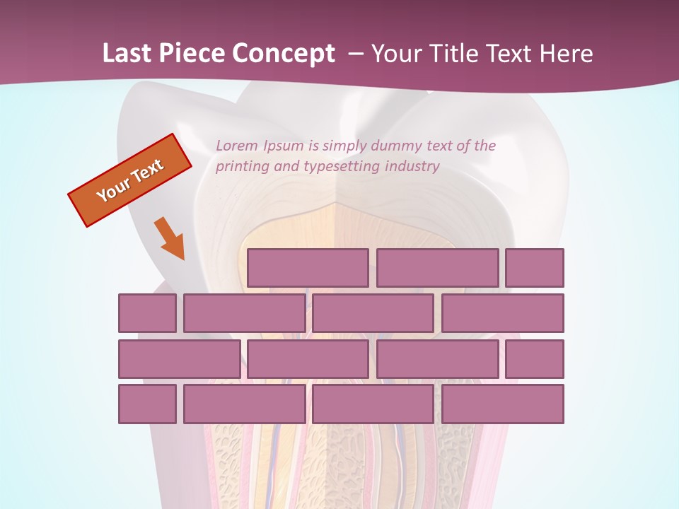 Bone Clinic Mouth PowerPoint Template